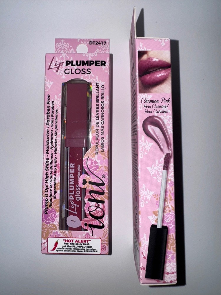 NEW Ioni Lip Plumper Gloss Carmina Pink