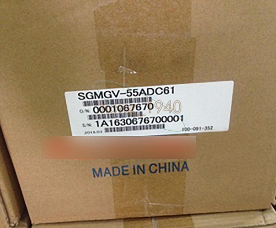 One New Yaskawa Servo Motor Sgmgv-55Adc61