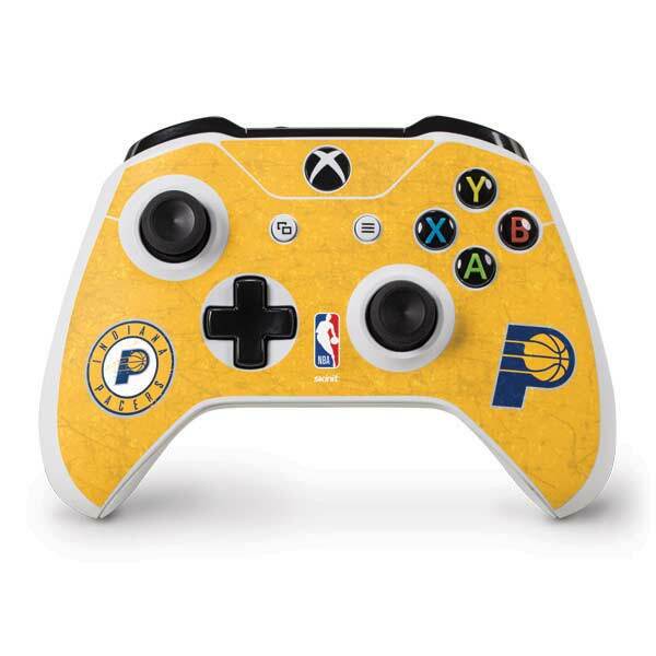 NBA Indiana Pacers Xbox One S Controller Skin - Indiana Pacers Distressed
