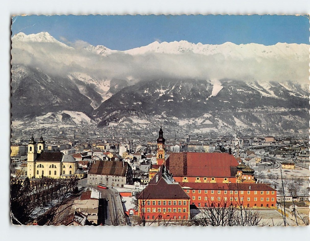 Postcard Alpenstadt Innsbruck Austria