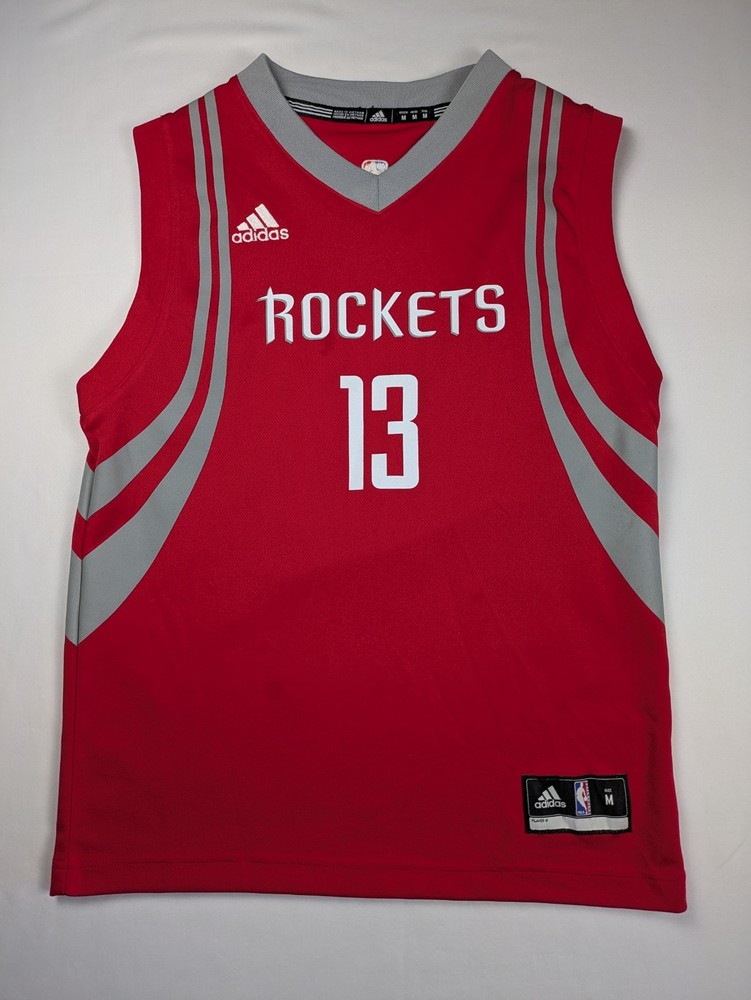 Youth Medium (17x25)- ADIDAS NBA Houston Rockets Jersey James Harden #13