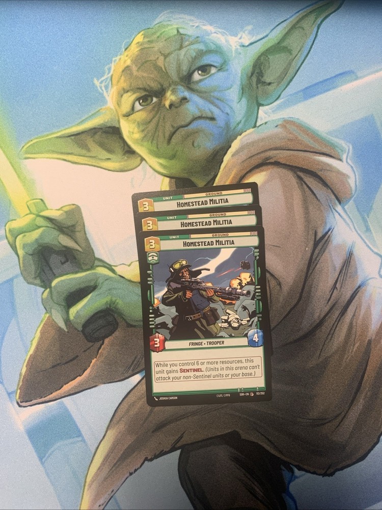x3 Homestead Militia - Spark of Rebellion (SOR) - Star Wars Unlimited