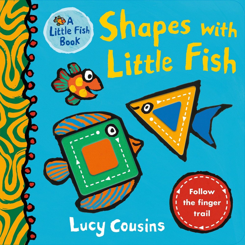 Shapes with Little Fish: (A Rhyming Board Book for Babies and Toddlers to Learn,