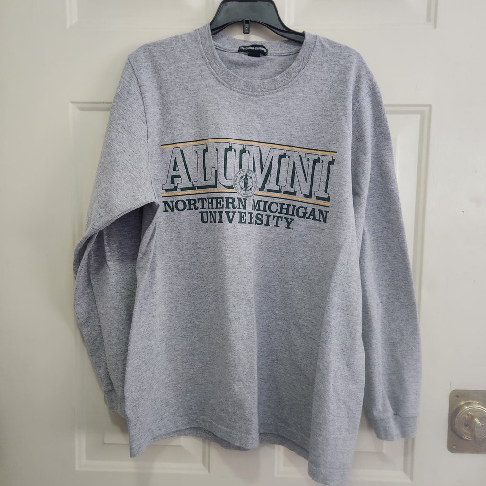 The Cotton Exchange Long Sleeve Shirt WMN M Northern Michigan University Alumni