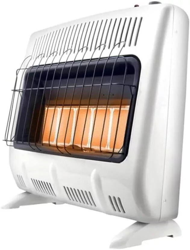 Mr. Heater MHVFDF30RTT 30000 BTU non radiative ventilated dual fuel heater,