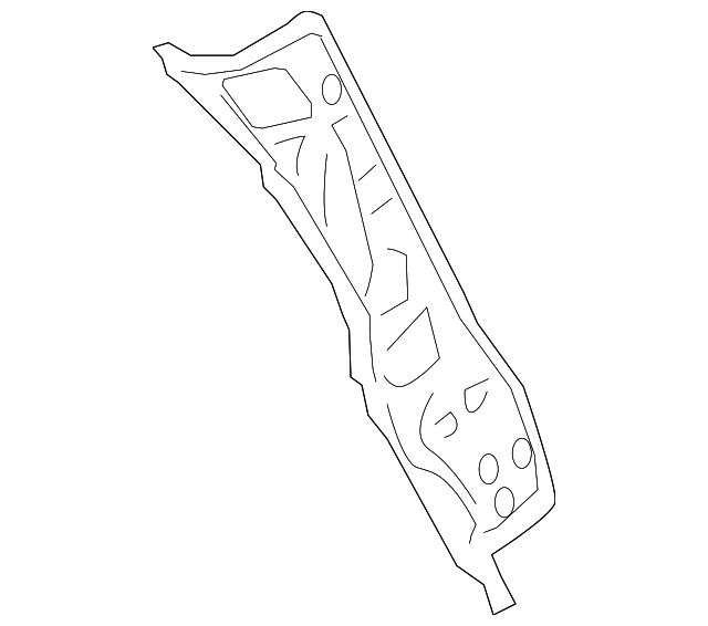 Genuine Nissan Inner Pillar 77631-1LA0A