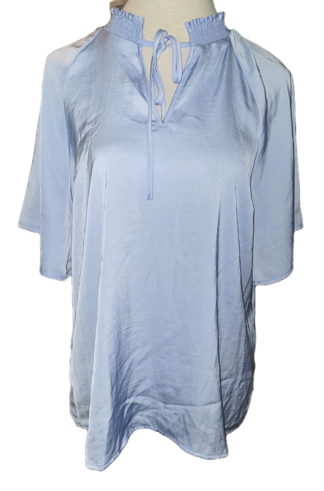 NWT Banana Republic Blue Blouse Size Large