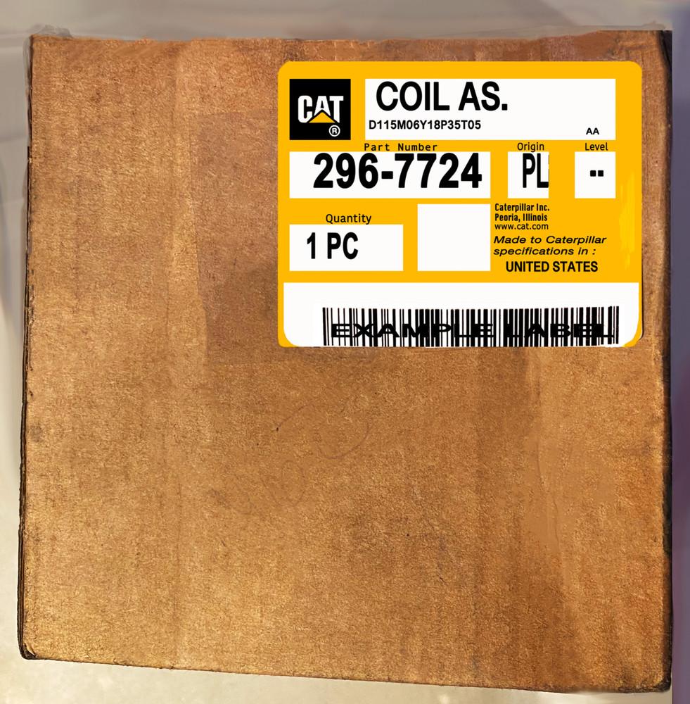 Genuine OEM CAT 296-7724 COIL AS Caterpillar New