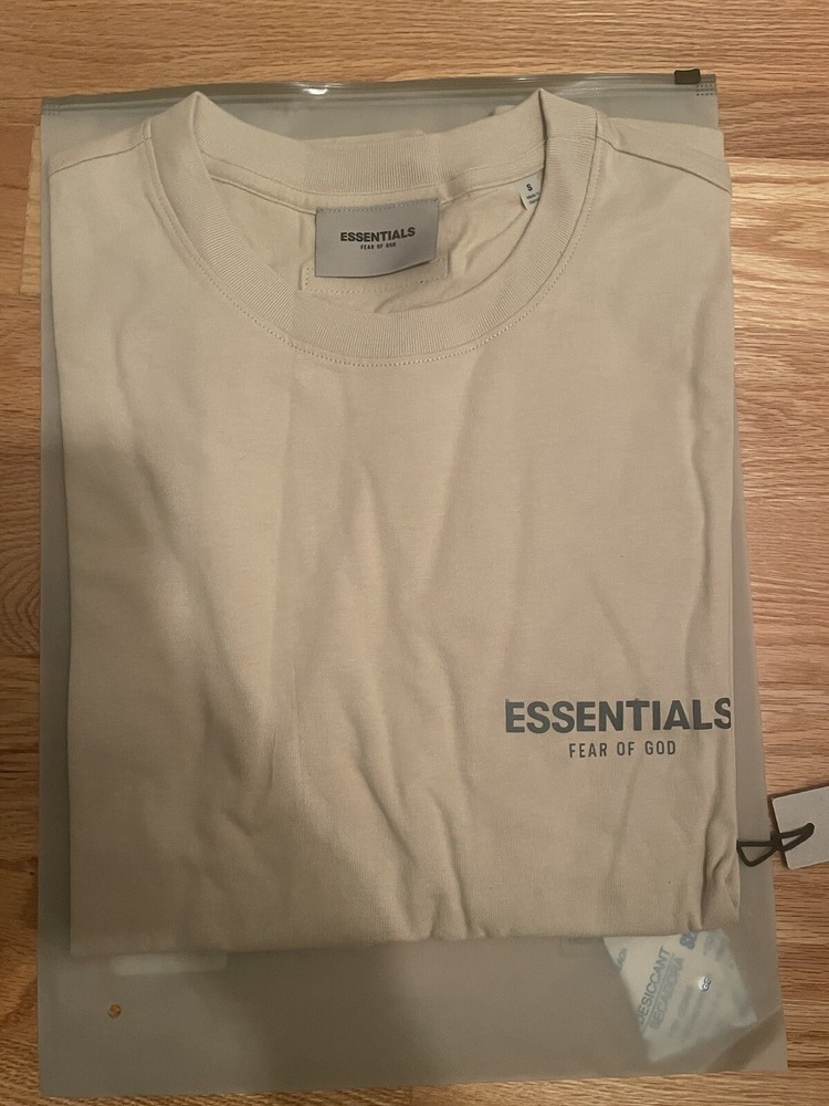 ESSENTIALS Linen T-Shirt M SSENSE EXCLUSIVE FW21 100% AUTHENTIC NEW *SHIPS ASAP*