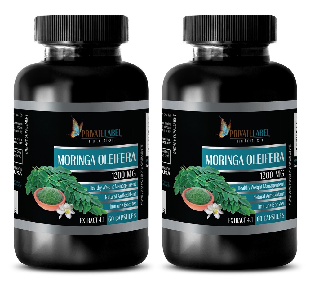 brain and memory booster - MORINGA OLEIFERA 1200MG 2B - antioxidant extract