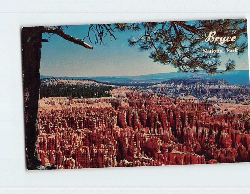 Postcard Bryce Canyon National Park Utah USA