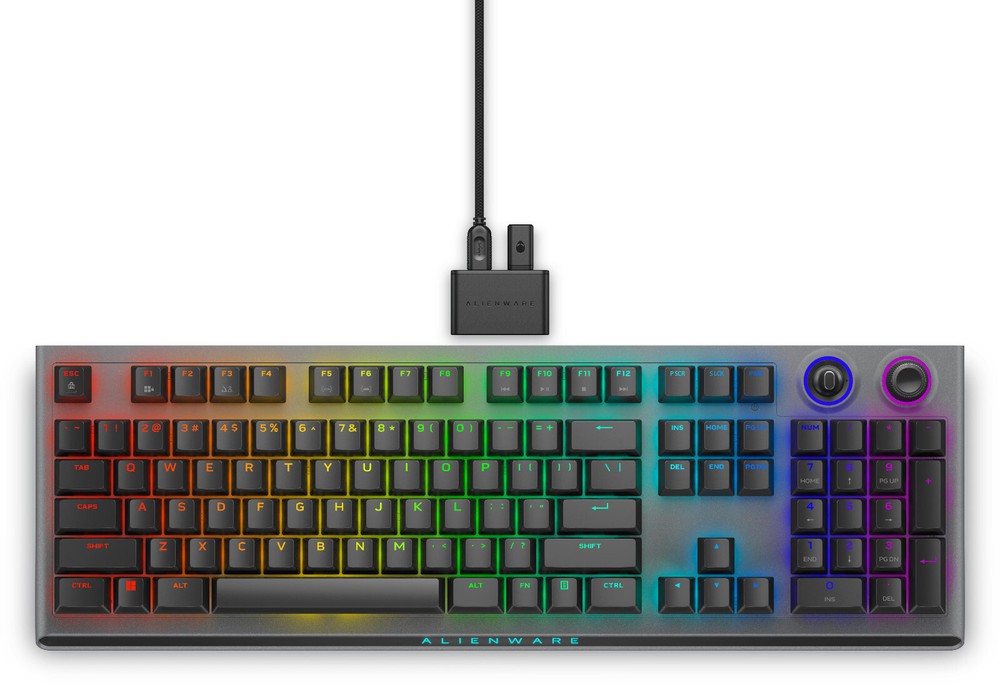 Alienware Tri-Mode Wireless Gaming Keyboard AW920K - Dark Side of the Moon