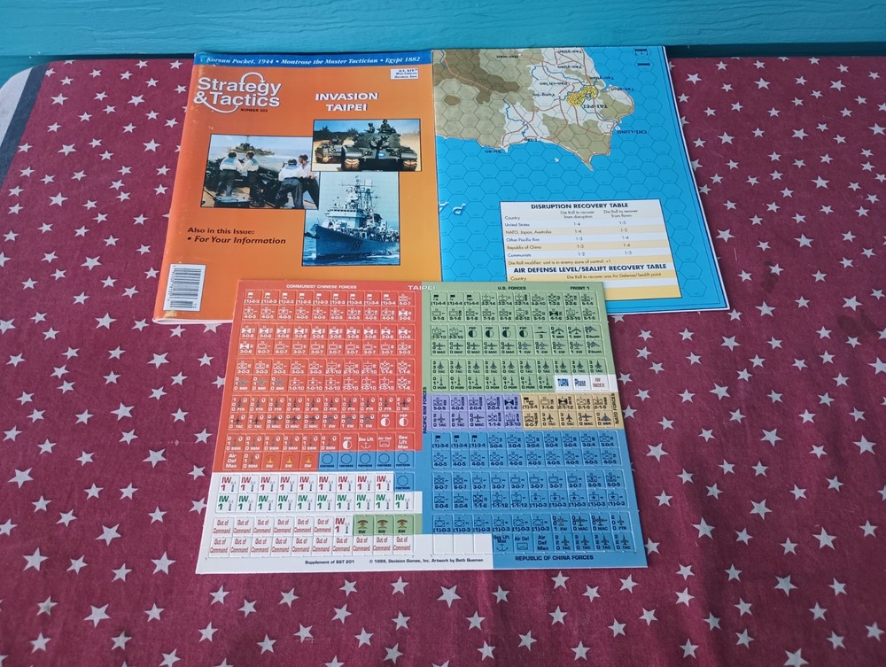 SPI: Strategy & Tactics: 202: Invasion Taipei: Unpunched