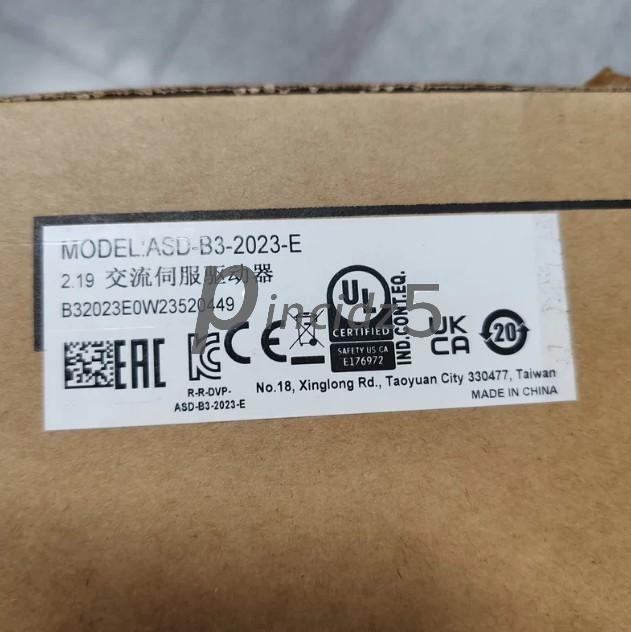 1PCS New ASDB32023E Delta ASD-B3-2023-E In Box Servo Drive Fast Shipping