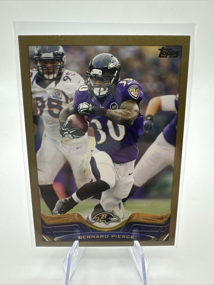 2013 Topps Bernard Pierce #157 Gold Border Parallel 2013/2013