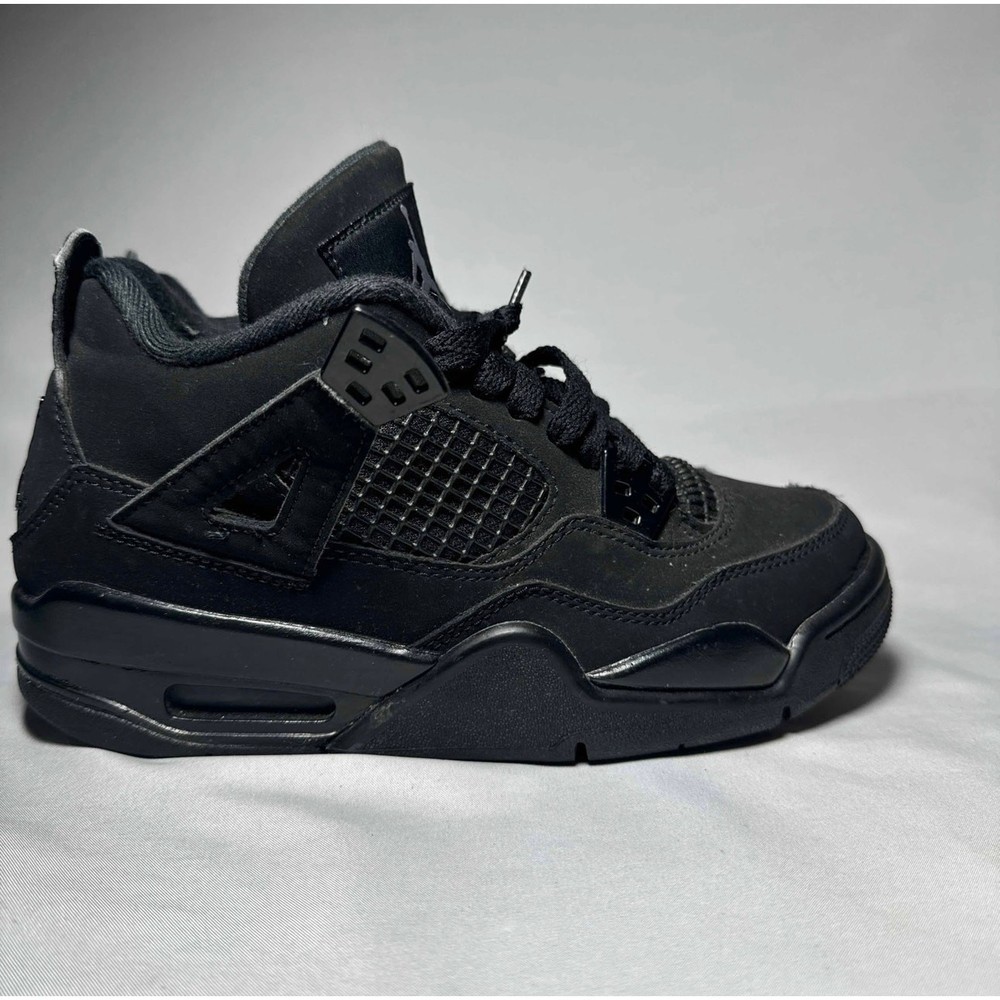 Size 4 - Nike Air Jordan 4 Retro GS Black Cat 2020 Men's Shoes
