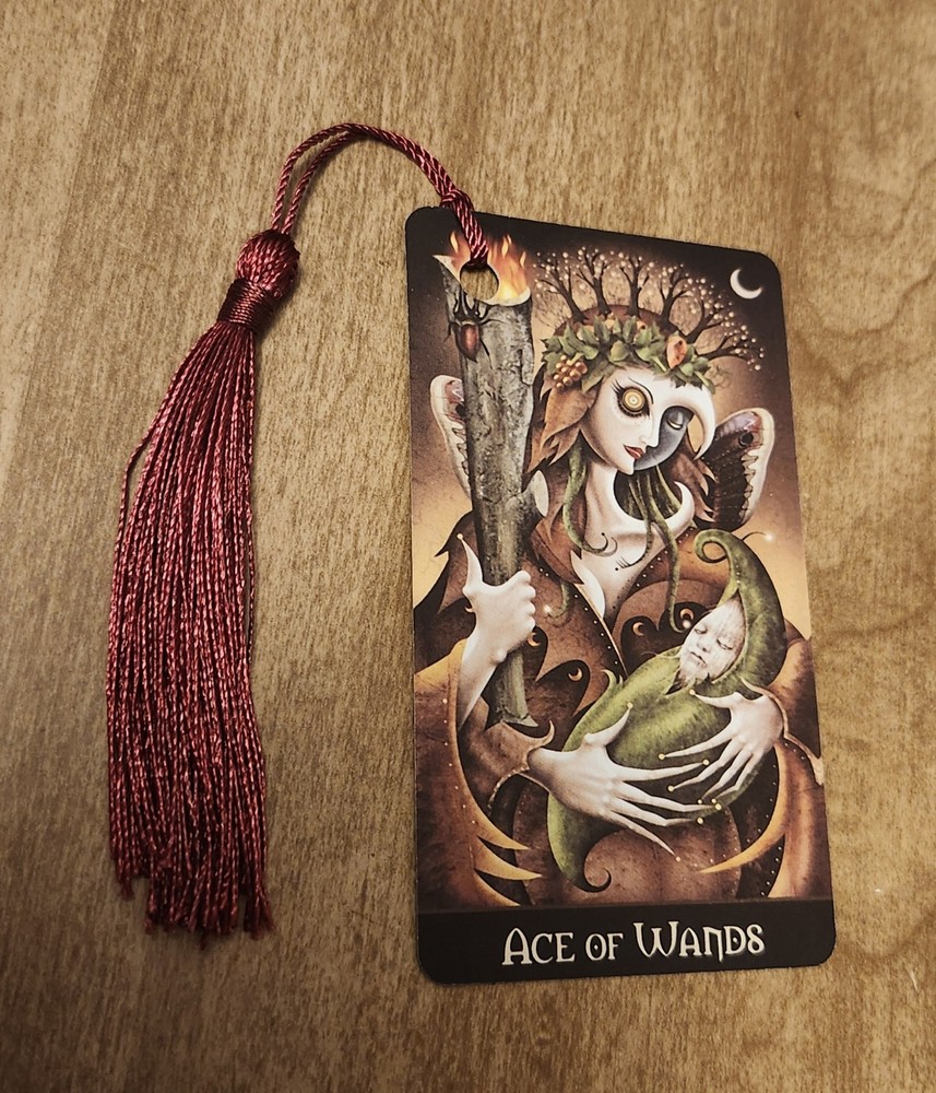 Ace of Wands Deviant Tarot Oracle Card Deck Gift Purified Charged-image