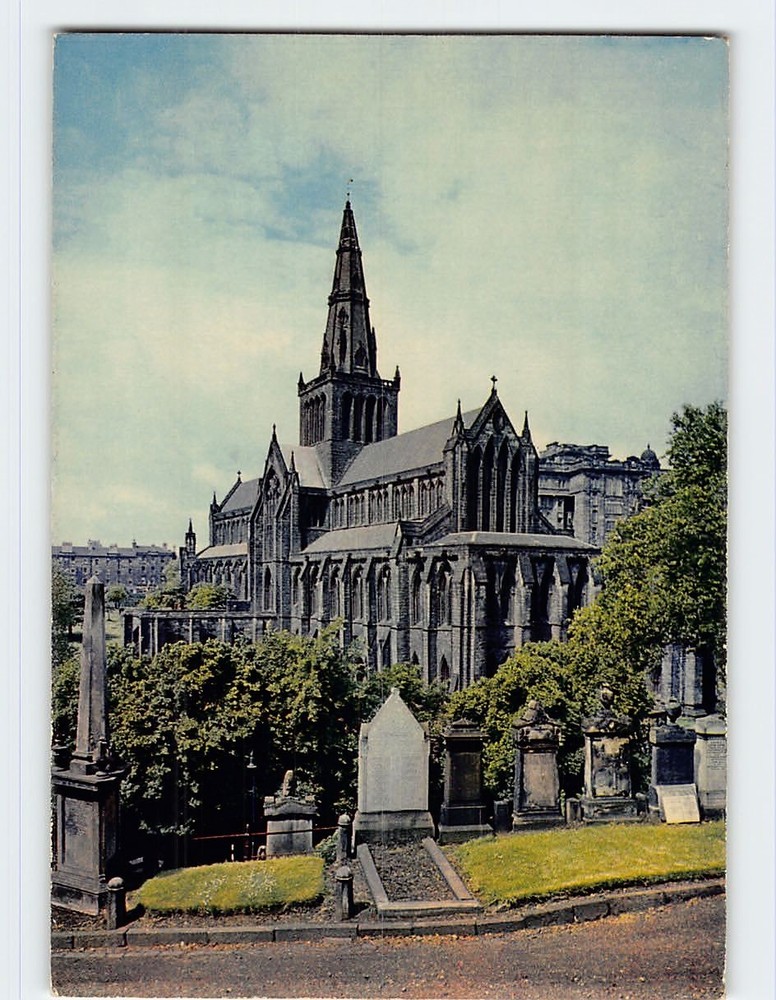 Postcard Glasgow Cathedral Scotland