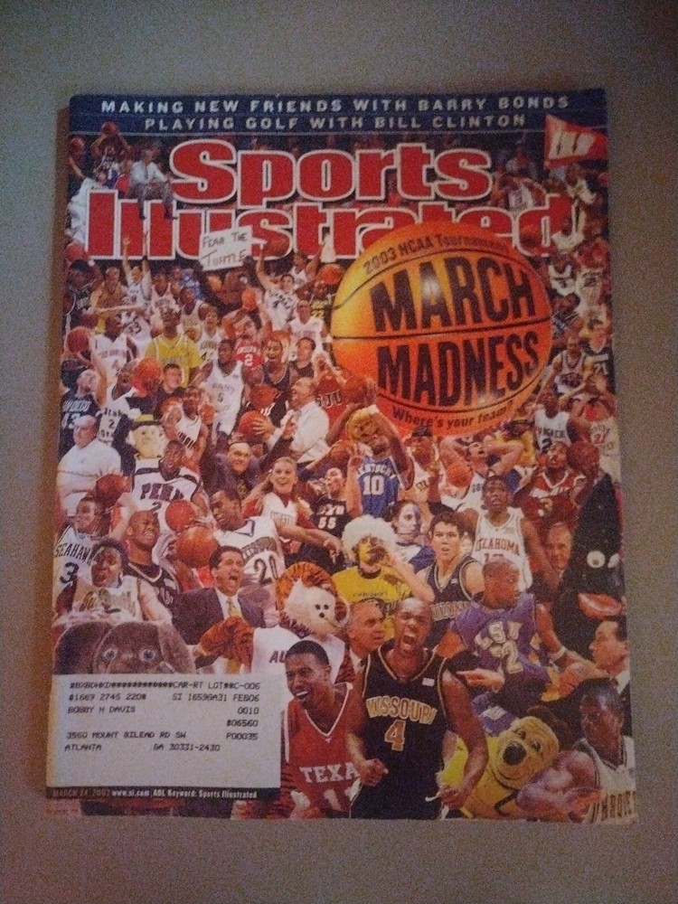 back issue Sports Illustrated magazine: March Madness 2003
