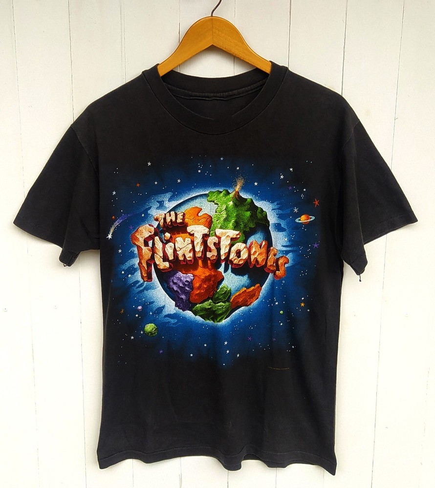 Vtg The Flintstones Cartoon T-shirt All Size S to 5XL BA205 FREE SHIPPING