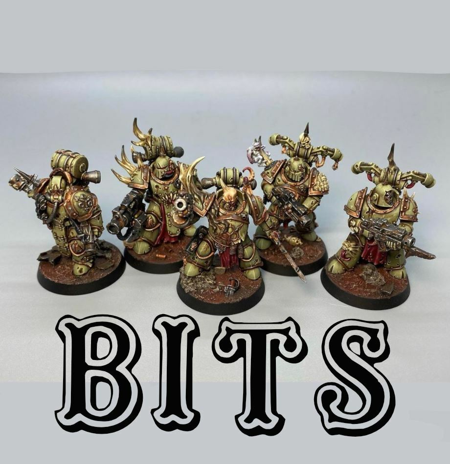 BITS DEATH GUARD PLAGUE MARINE NURGLE CHAOS WARHAMMER 40,000 BITZ