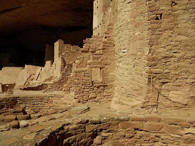 Mesa Verde National Park Colorado Cliff Palace Ruins 2016 Puebloan Adobe