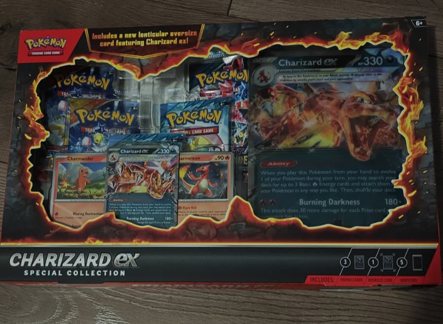 Pokemon TCG Charizard ex Special Collection Box SEALED