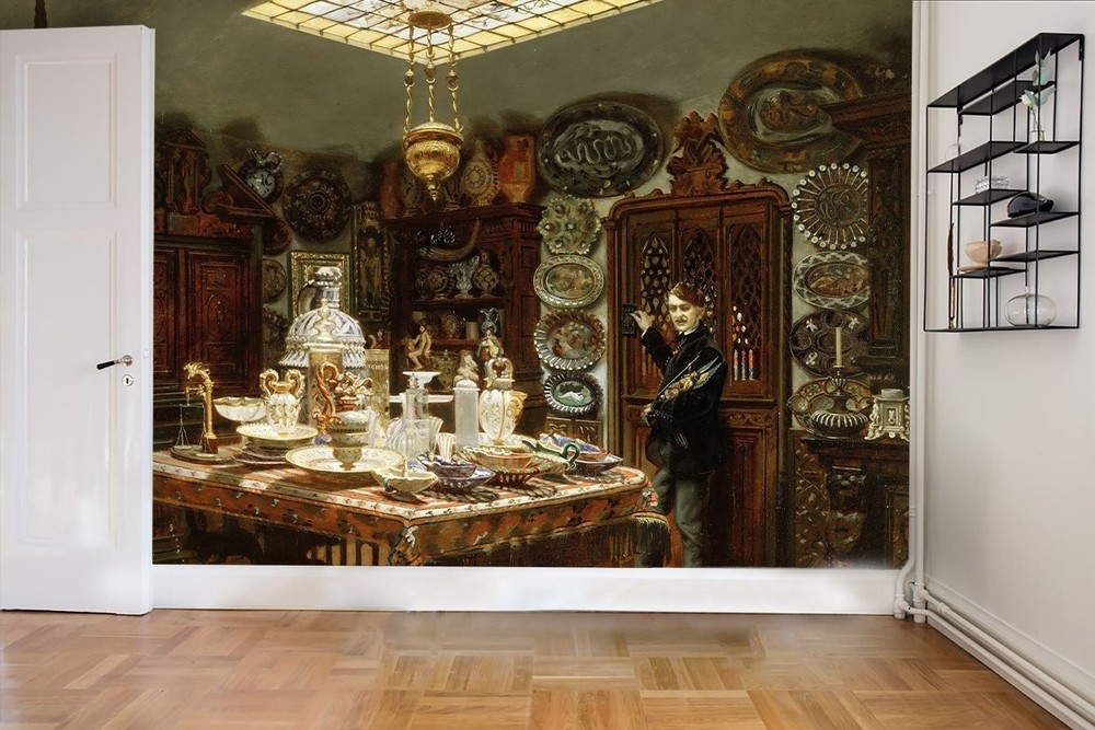 3D Artwork in an Apartment Oil Wall Murals Wallpaper Murals Wall Sticker
