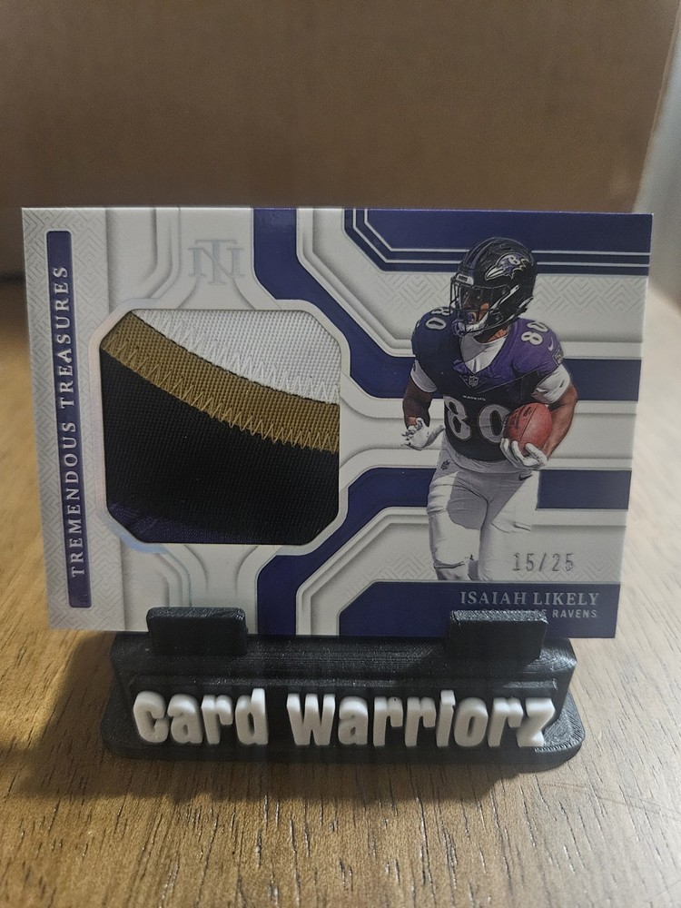 2024 Panini National Treasures Isaiah Likely Tremendous Treasures/25