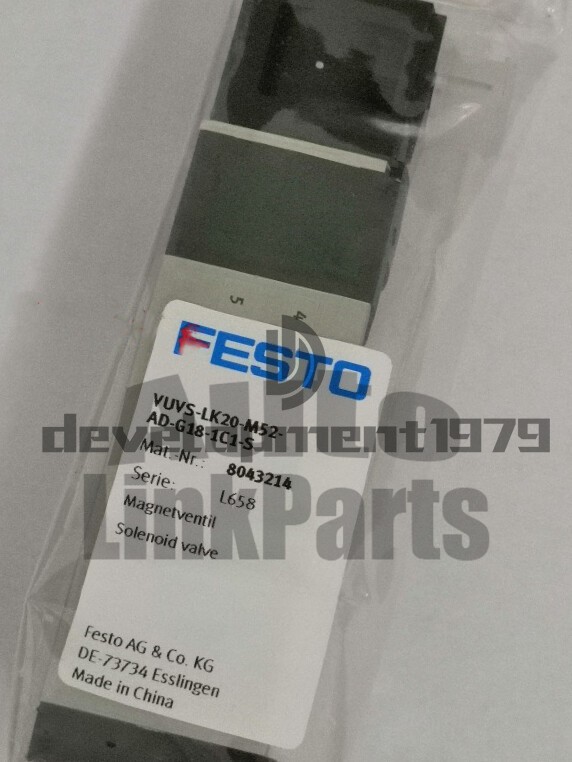 One New FESTO VUVS-LK20-M52-AD-G18-1C1-S 8043214 solenoid valve