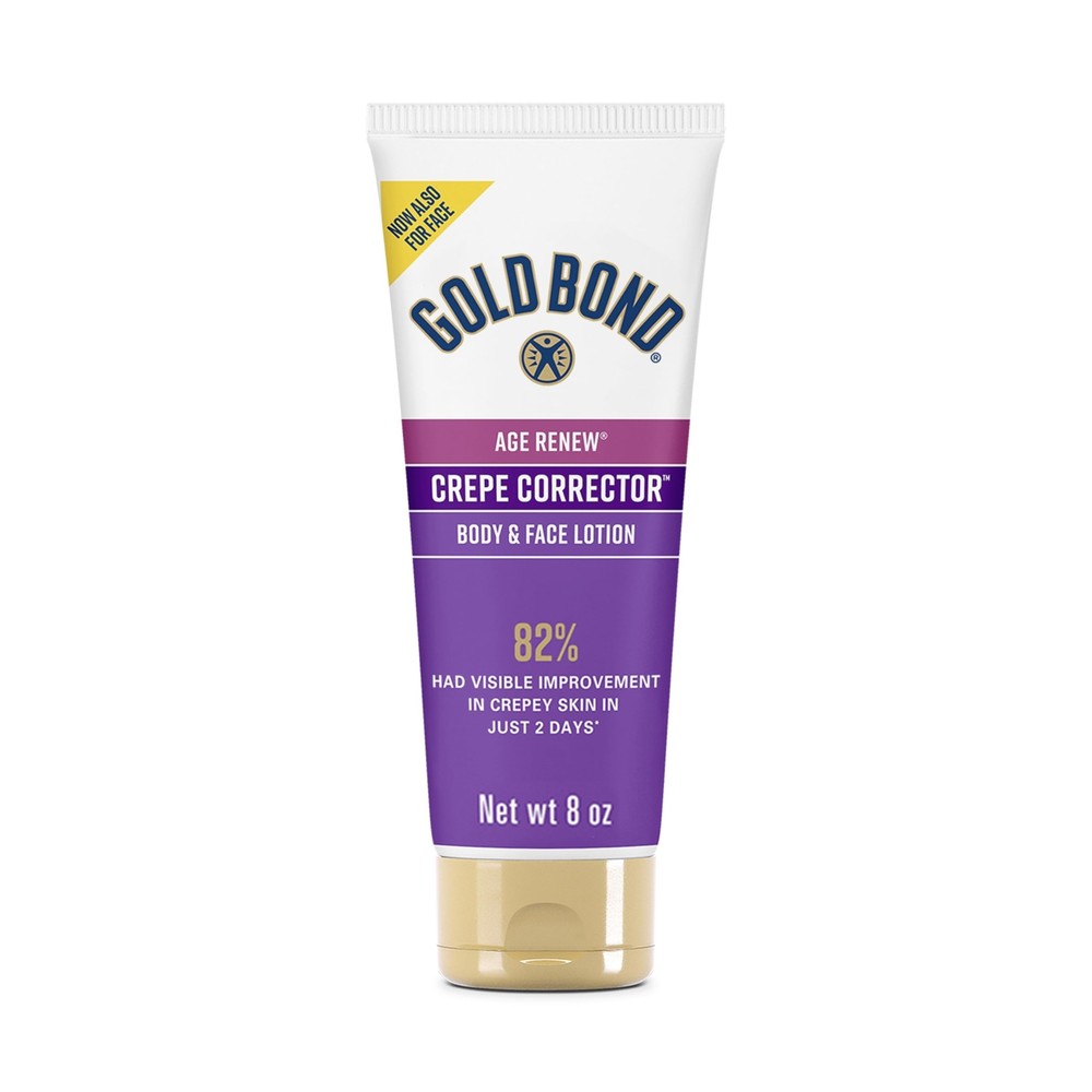 Age Renew Crepe Corrector Body Lotion Replenishing & Smoothing Formula 8 oz.