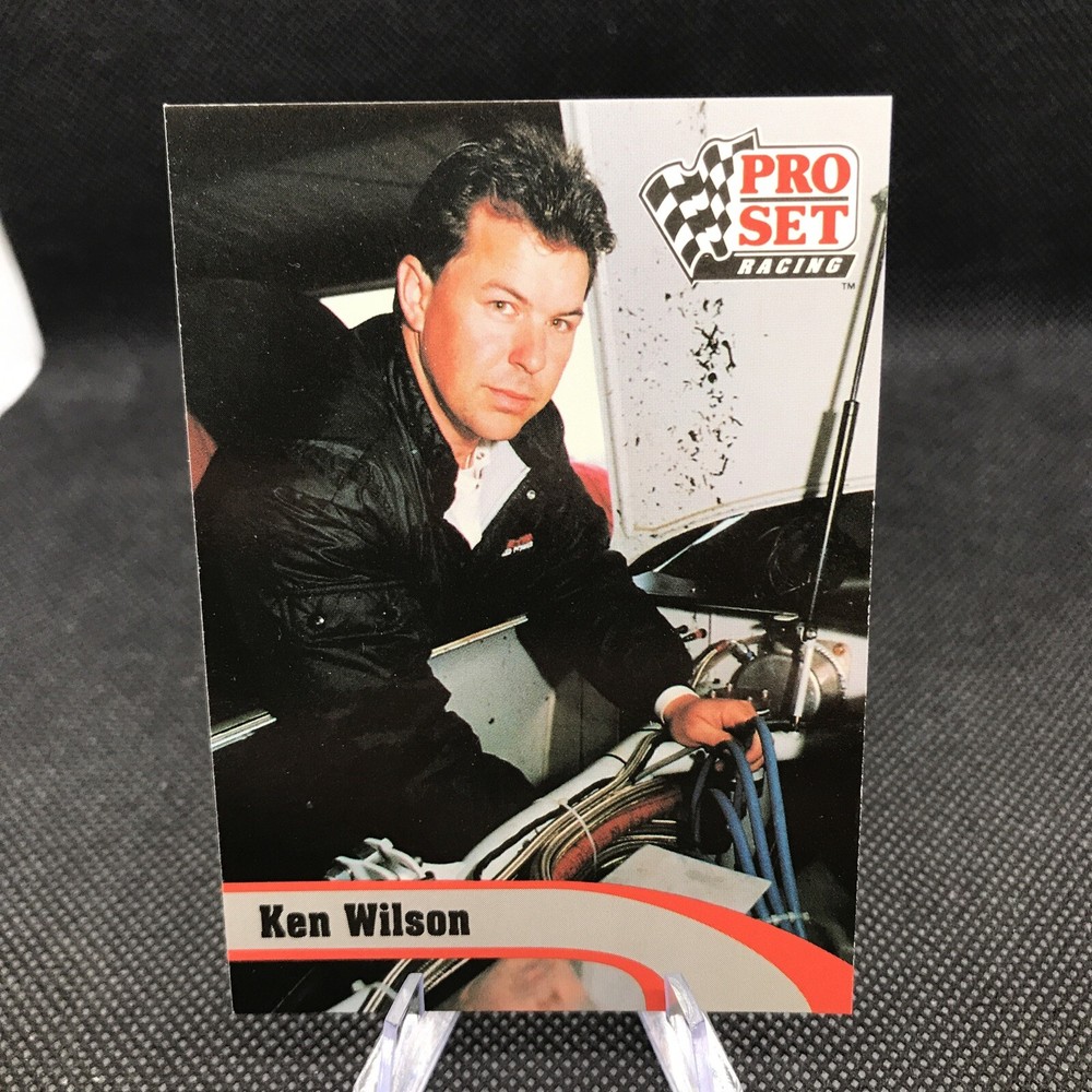 1992 Pro Set Nascar Ken Wilson Trading Card #173