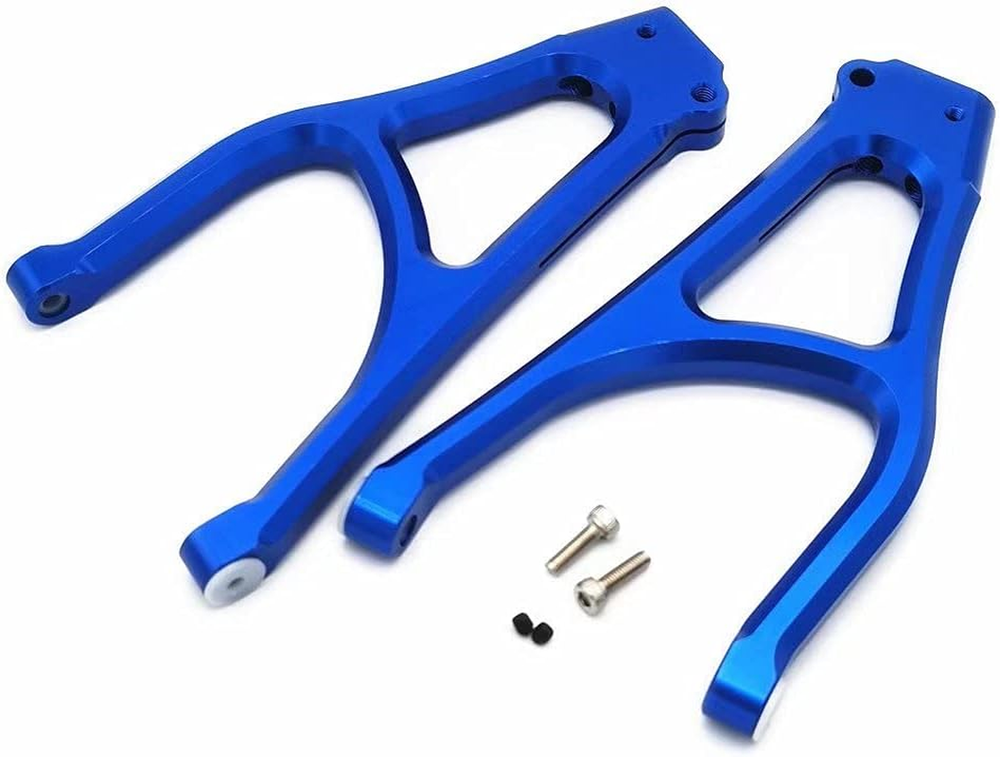 Upgrade Traxxas E-Revo 2.0 VXL 863 with Blue Aluminum Suspension Arms L+R