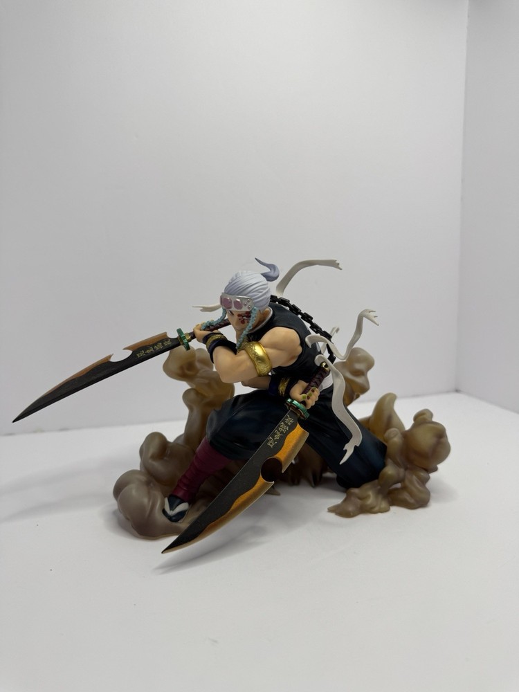 Anime Demon Slayer Uzui Tengen Cosplay PVC Figure Statue Model Toy Gift No BOX
