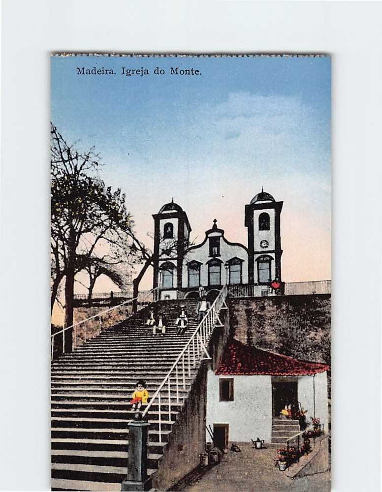 Postcard Igreja do Monte Madeira Portugal