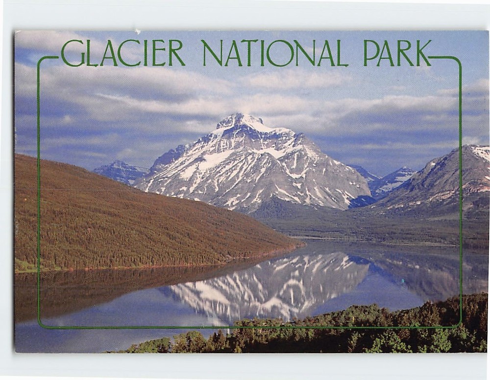 Postcard Glacier National Park Montana USA