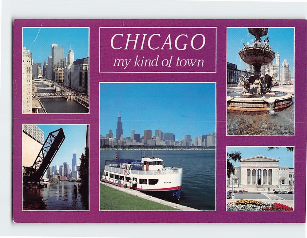 Postcard Scenes & Views Chicago Illinois USA