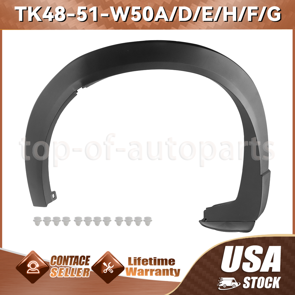 TK48-51-W50F Right Passenger Rear Wheel Opening Molding For 16-2023 Mazda CX-9