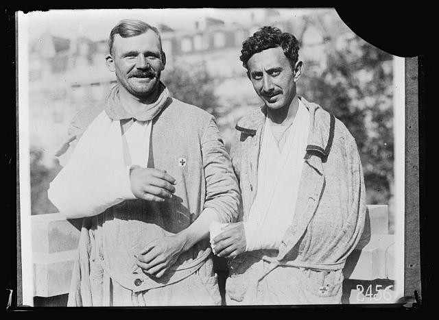 Photo:American Military Hospital No. 1 Paris France Soldier Marine 1918