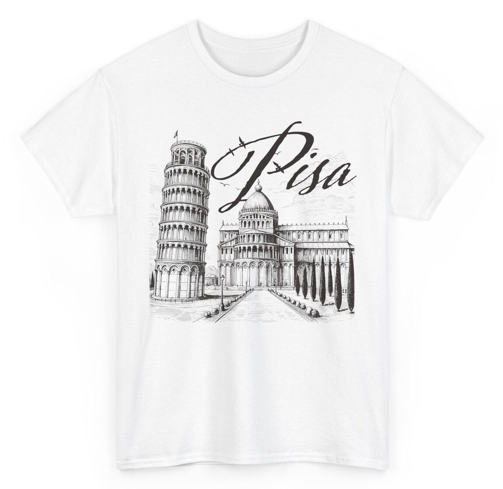 Leaning Tower Of Pisa T-shirt - Italian Travel Souvenir Men Women Graphic Tee