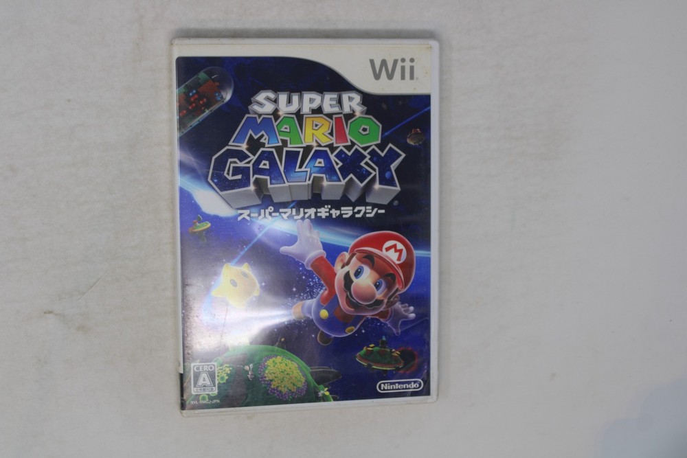 Super Mario Galaxy (Japanese) Nintendo Wii JPN(Region Locked)