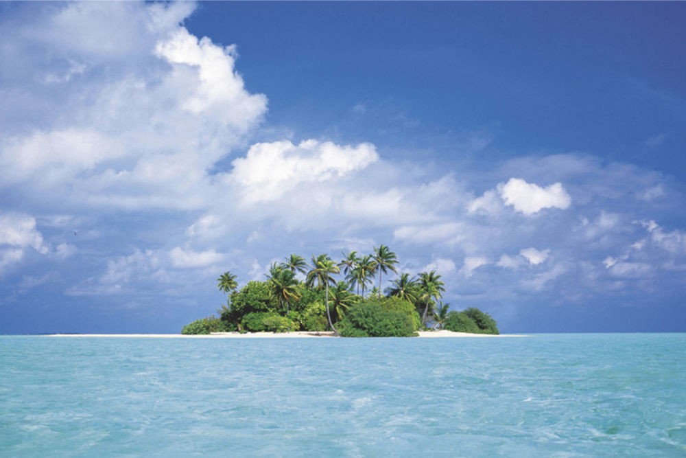 Poster Studio B - Treasure Island Ocean Sea Graphic 24x36