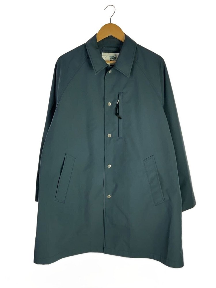 Journal Standard Stainless Steel Collar Coat/M/Polyester/Blu/23-020-600-2010-1-0