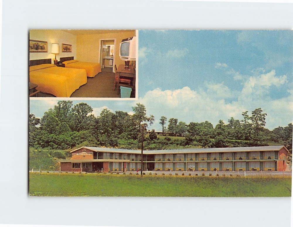 Postcard Wythe Motor Lodge Wytheville Virginia USA
