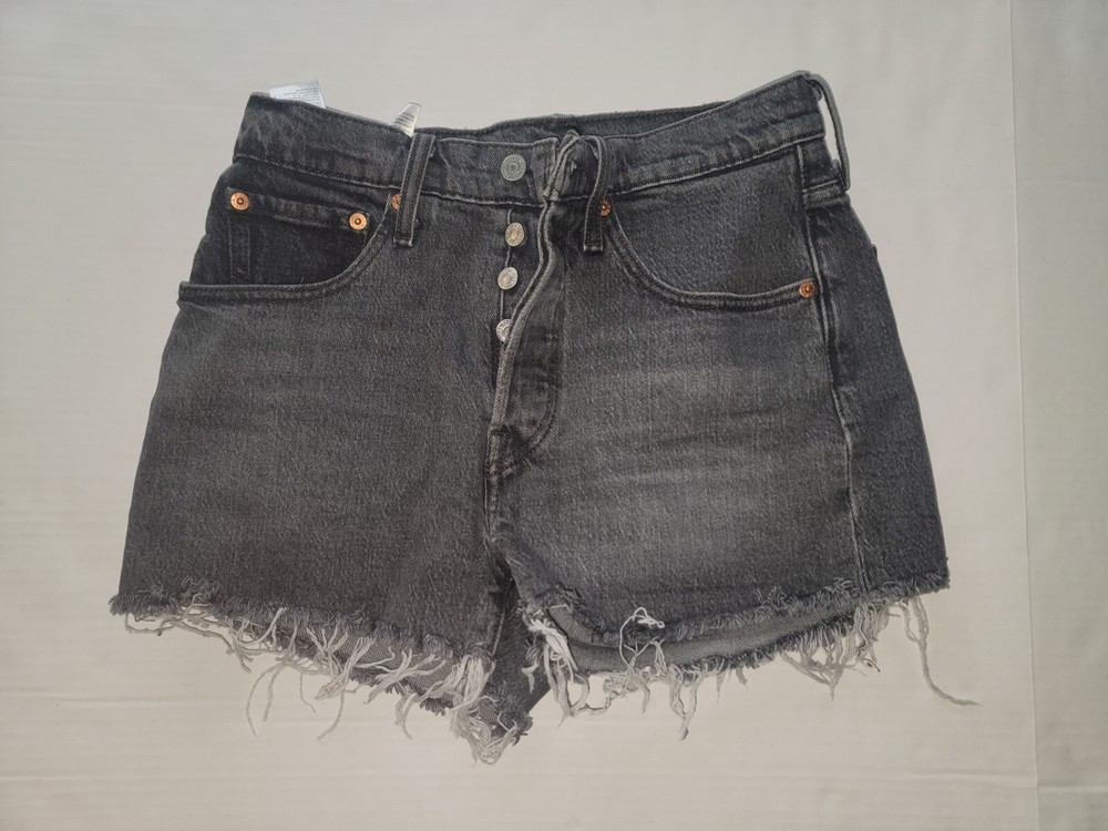 levis premium Black Short Short jeans Size 26