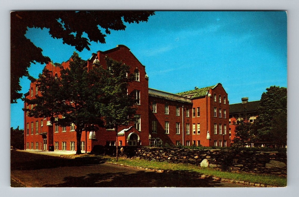 Providence RI-Rhode Island, Stephen Hall, Providence College, Vintage Postcard