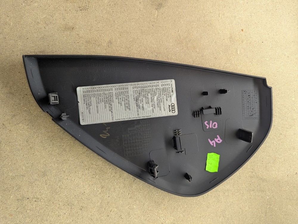 Audi A4 B6 B7 O/S Right Dashboard End Cover Trim 8E0857086A Genuine