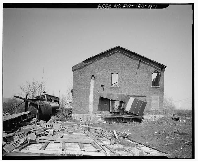 1. View Os South Front Of Boiler House, With Scale Stick, Showing Heavy Scales