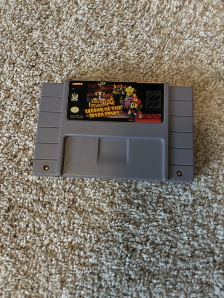 Super Mario RPG: Legend of the Seven Stars Nintendo SNES Tested