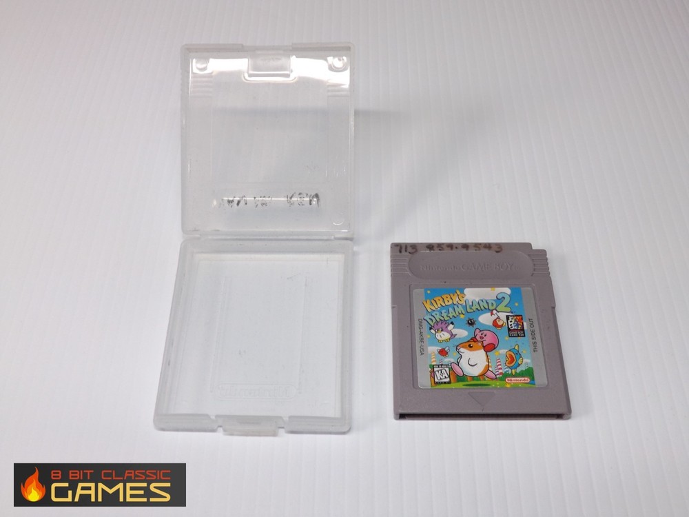NEW BATTERY!  Kirby's Dream Land 2  GAME ONLY - NINTENDO Gameboy -  511a